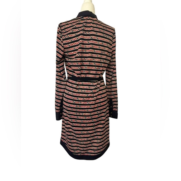 TORY BURCH Striped Mini Dress size: medium - Picture 3 of 11